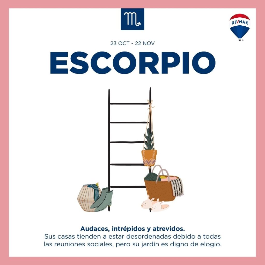 Escorpio, cómo es tu casa