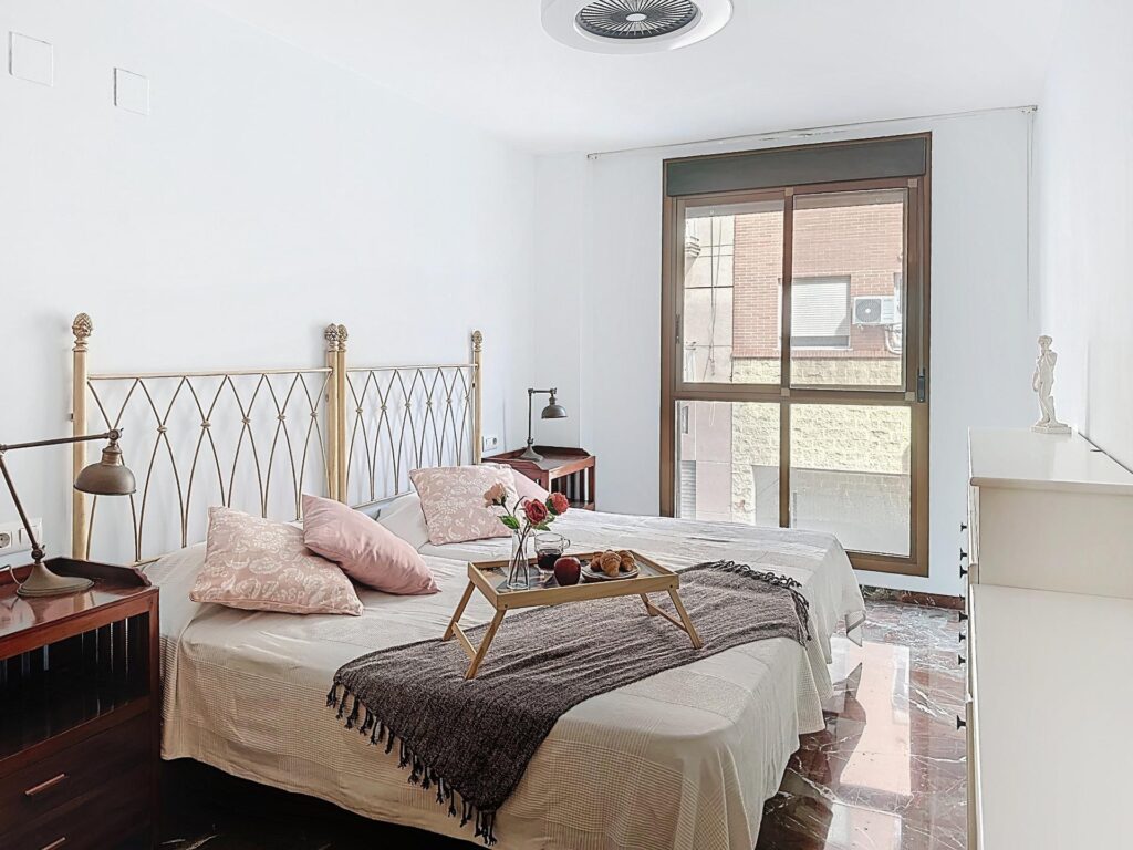 Dormitorio Piso en venta en el centro de Alboraya