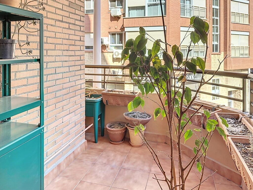 Terraza Piso en venta en el centro de Alboraya