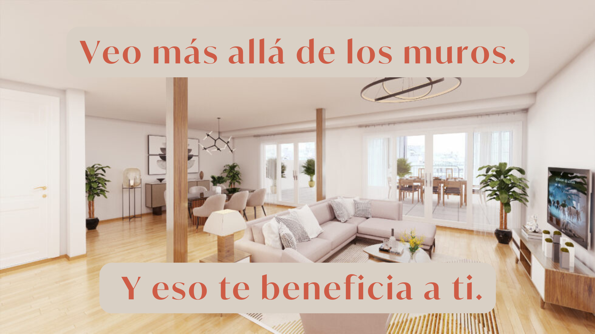 Render Inmobiliario + Vision Como Arquitecta Render inmobiliario, Agatha Abellan.