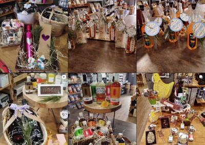 Zona de Catas Rifa solidaria Team Abellán